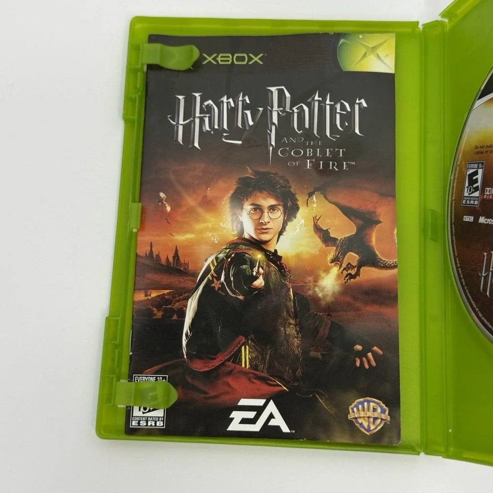 Harry Potter and the Goblet of Fire (Microsoft Xbox, 2005) CIB Tested Working